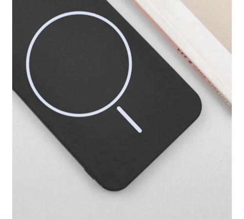 Чохол Silicone Cover Lakshmi Full Camera (AA) with Magnetic Fit для Samsung Galaxy A37 5G Чорний / Black