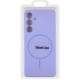 Чохол Silicone Cover Lakshmi Full Camera (AA) with Magnetic Fit для Samsung Galaxy A37 5G Бузковий / Dasheen