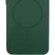 Чохол Silicone Cover Lakshmi Full Camera (AA) with Magnetic Fit для Samsung Galaxy A37 5G Зелений / Dark green