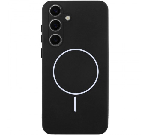 Чохол Silicone Cover Lakshmi Full Camera (AA) with Magnetic Fit для Samsung Galaxy A57 5G Чорний / Black