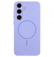 Чохол Silicone Cover Lakshmi Full Camera (AA) with Magnetic Fit для Samsung Galaxy A57 5G Бузковий / Dasheen