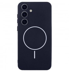 Чохол Silicone Cover Lakshmi Full Camera (AA) with Magnetic Fit для Samsung Galaxy A57 5G Темно-синій / Midnight blue