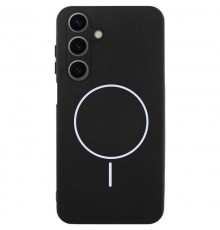 Чохол Silicone Cover Lakshmi Full Camera (AA) with Magnetic Fit для Samsung Galaxy A17 4G/5G Чорний / Black