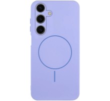Чохол Silicone Cover Lakshmi Full Camera (AA) with Magnetic Fit для Samsung Galaxy A17 4G/5G Бузковий / Dasheen