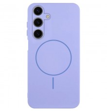 Чохол Silicone Cover Lakshmi Full Camera (AA) with Magnetic Fit для Samsung Galaxy A17 4G/5G Бузковий / Dasheen