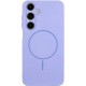 Чохол Silicone Cover Lakshmi Full Camera (AA) with Magnetic Fit для Samsung Galaxy A17 4G/5G Бузковий / Dasheen