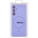 Чохол Silicone Cover Lakshmi Full Camera (AA) with Magnetic Fit для Samsung Galaxy A17 4G/5G Бузковий / Dasheen