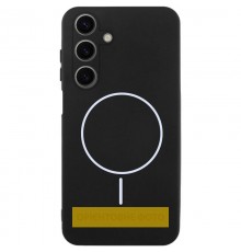Чохол Silicone Cover Lakshmi Full Camera (AA) with Magnetic Fit для Samsung Galaxy A07 Чорний / Black