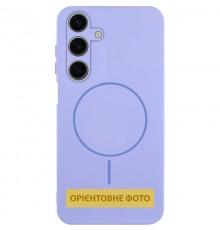 Чохол Silicone Cover Lakshmi Full Camera (AA) with Magnetic Fit для Samsung Galaxy A07 Бузковий / Dasheen