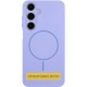 Чохол Silicone Cover Lakshmi Full Camera (AA) with Magnetic Fit для Samsung Galaxy A07 Бузковий / Dasheen