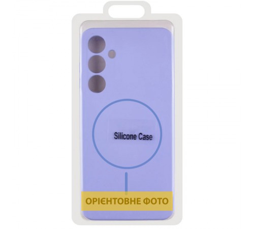 Чохол Silicone Cover Lakshmi Full Camera (AA) with Magnetic Fit для Samsung Galaxy A07 Бузковий / Dasheen