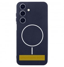 Чохол Silicone Cover Lakshmi Full Camera (AA) with Magnetic Fit для Samsung Galaxy A07 Темно-синій / Midnight blue
