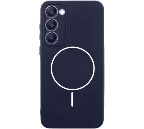 Чохол Silicone Cover Lakshmi Full Camera (AA) with Magnetic Fit для Xiaomi Redmi 15 (EU) Темно-синій / Midnight blue