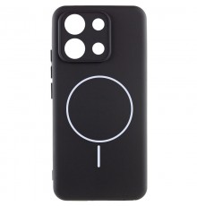 Чохол Silicone Cover Lakshmi Full Camera (AA) with Magnetic Fit для Xiaomi Redmi 15C (Global) Чорний / Black