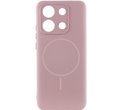 Чохол Silicone Cover Lakshmi Full Camera (AA) with Magnetic Fit для Xiaomi Redmi 15C (Global) Рожевий / Pink Sand