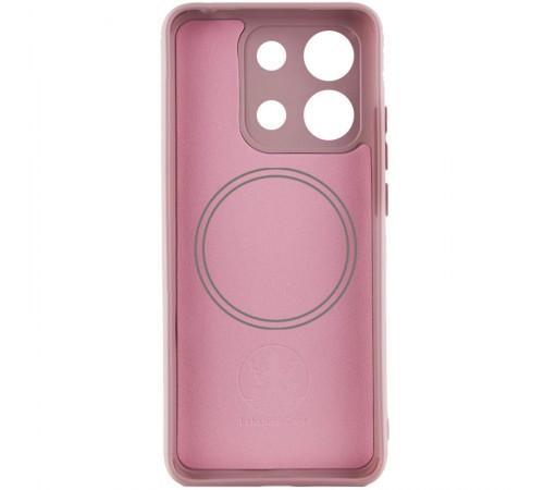 Чохол Silicone Cover Lakshmi Full Camera (AA) with Magnetic Fit для Xiaomi Redmi 15C (Global) Рожевий / Pink Sand
