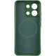 Чохол Silicone Cover Lakshmi Full Camera (AA) with Magnetic Fit для Xiaomi Redmi 15C (Global) Зелений / Dark green