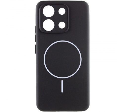 Чохол Silicone Cover Lakshmi Full Camera (AA) with Magnetic Fit для Xiaomi Redmi 15C (EU) Чорний / Black