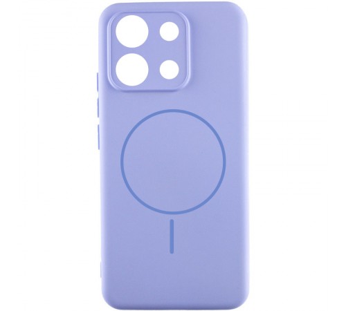 Чохол Silicone Cover Lakshmi Full Camera (AA) with Magnetic Fit для Xiaomi Redmi 15C (EU) Бузковий / Dasheen