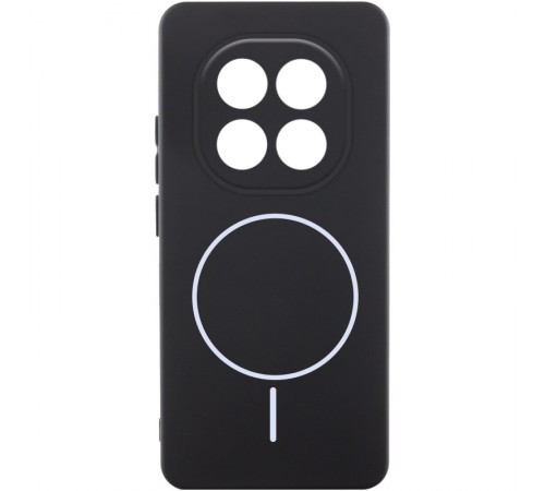Чохол Silicone Cover Lakshmi Full Camera (AA) with Magnetic Fit для Xiaomi Redmi Note 15 Pro+ 5G Чорний / Black