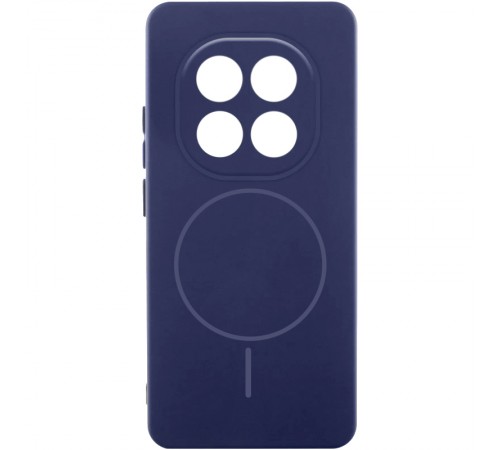 Чохол Silicone Cover Lakshmi Full Camera (AA) with Magnetic Fit для Xiaomi Redmi Note 15 Pro+ 5G Темно-синій / Midnight blue