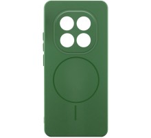 Чохол Silicone Cover Lakshmi Full Camera (AA) with Magnetic Fit для Xiaomi Redmi Note 15 Pro+ 5G Зелений / Dark green