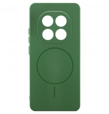 Чохол Silicone Cover Lakshmi Full Camera (AA) with Magnetic Fit для Xiaomi Redmi Note 15 Pro+ 5G Зелений / Dark green