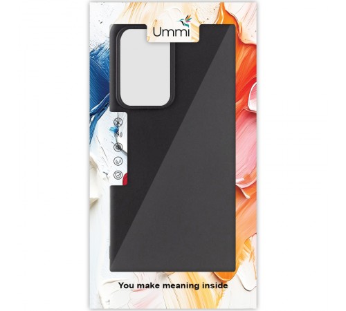 Чохол Silicone Cover Ummi Lakshmi (AA) для Realme C61 4G / C63 4G Чорний / Black