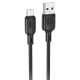 Дата кабель Borofone BX113 Lenny USB to MicroUSB 2.4A (1m) Black