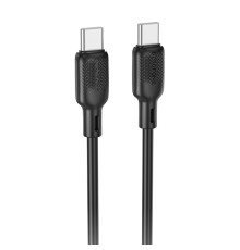 Дата кабель Borofone BX113 Lenny Type-C to Type-C 60W (1m) Black