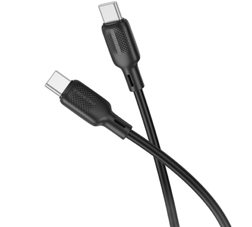 Дата кабель Borofone BX113 Lenny Type-C to Type-C 60W (1m) Black