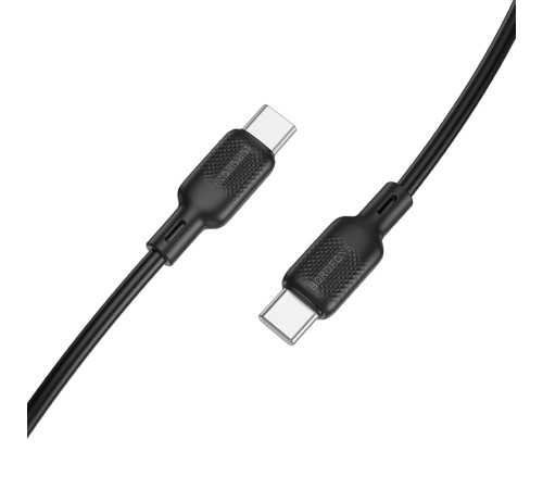 Дата кабель Borofone BX113 Lenny Type-C to Type-C 60W (1m) Black