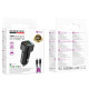 АЗП Borofone BZ34B Cloud PD20W+QC3.0 total 38W (1USB-A/1C) + кабель Type-C to Type-C Black