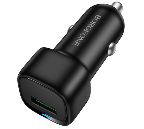 АЗП Borofone BZ34 Cloud QC3.0 18W (1USB-A) Black