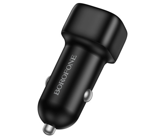 АЗП Borofone BZ34B Cloud PD20W+QC3.0 total 38W (1USB-A/1C) Black