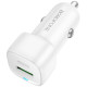 АЗП Borofone BZ34B Cloud PD20W+QC3.0 total 38W (1USB-A/1C) White