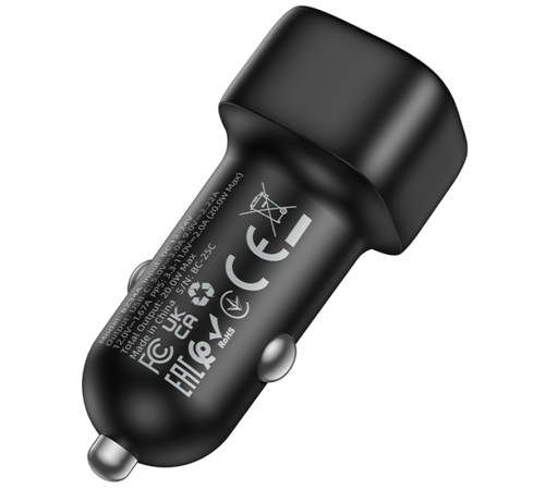 АЗП Borofone BZ34A Cloud PD20W (1USB-C) Black