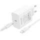 МЗП Borofone BA109A Star PD40W (1USB-C) + кабель Type-C to Type-C White