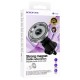 Автотримач Borofone BH122 Profit ring magnetic (air outlet) Black / Metal gray