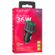 АЗП Borofone BZ21A Brilliant QC3 total 36W (2USB-A) Black
