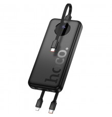 Портативний ЗП Power Bank Hoco J132 Sabio 22.5W+PD20W with 3 cables 10000 mAh Black