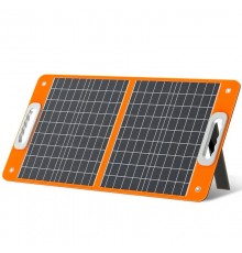 Портативна сонячна панель TSP-18V-60W Monocrystalline PD45W+QC3.0 (1USB-A/1C) Black