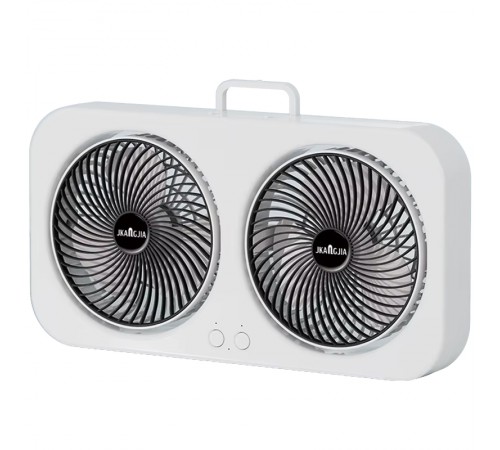Настільний вентилятор F105 Dual-Fan Design 1800mAh Black