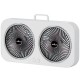 Настільний вентилятор F105 Dual-Fan Design 1800mAh Black