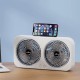 Настільний вентилятор F105 Dual-Fan Design 1800mAh Black