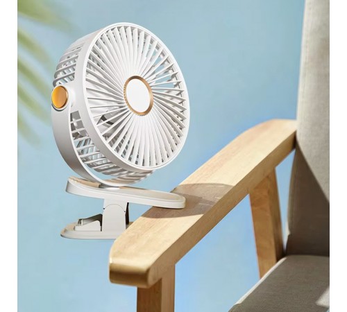 Портативний вентилятор A1 Clip 800mAh White