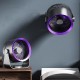 Портативний вентилятор S35 Built-in aromatherapy/mosquito repellent box 2400mAh Black / Purple