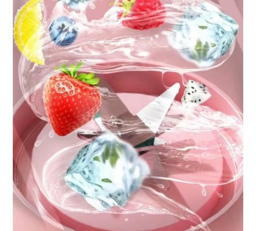 Портативний блендер / соковитискач N8 400+300ml 60W 1500mAh Pink