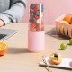 Портативний блендер / соковитискач N8 400+300ml 60W 1500mAh Pink