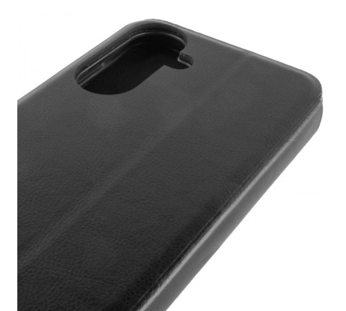 Шкіряний чохол-книжка Belora для Samsung Galaxy S24 FE Black